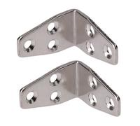 AB Tools Marine Angle Bracket 90 Degree Brace Marine Stainless Steel 41mm X 25mm 2Pk