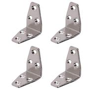 AB Tools Marine Angle Bracket 90 Degree Brace Marine Stainless Steel 41mm x 25mm 4PK