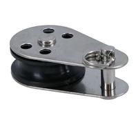 AB Tools Marine Pulley Block With Removable Pin 26mm D Nylon Wheel Stainless Steel 1Pc
