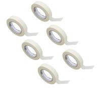 AB Tools Masking Decorating Decorator Tape Indoor Outdoor Use Painting 24mm X 50M 6Pc