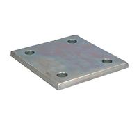 AB Tools Maypole 232 4 inch Drop Plate - Zinc Plated