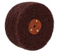 AB Tools Medium Abrasive Scotch Mop Rust Paint Removal Remover Polishing 6" X 6 Row