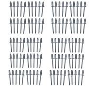 AB Tools Metric Aluminium Blind Pop Pot Rivets Set Fastener Fastening 4.8mm X 10mm 100Pc