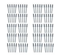 AB Tools Metric Aluminium Blind Pop Pot Rivets Set Fastener Fastening 4mm X 10mm 100Pc