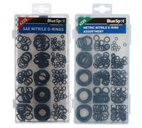 AB Tools Metric And Imperial Assorted Nitrile Rubber O-Rings Seals Plumbing Washers 450Pc