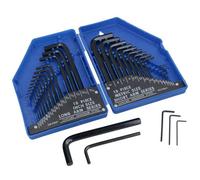 AB Tools Metric And Imperial Sae Af Allen Hex Keys 0.7mm-10mm 30Pc