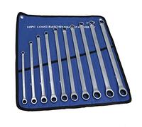 AB Tools Metric Aviation Ratchet Ring Spanner Wrench Set 8mm - 19mm 72 Teeth 10pc