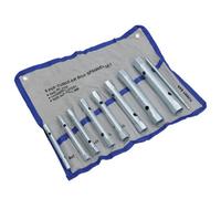 AB Tools Metric Box Spanner Wrench Bar Tube Tubular 8Pc Spark Plug Set
