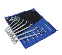 AB Tools Metric Double Ended Ring Obstruction Spanner 75 Degree Offset