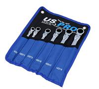 AB Tools Metric Double Flexi Ratchet Spanner Set 8mm - 19mm 6pc 12 Sizes Bergen AT623