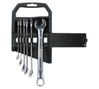 AB Tools Metric mm 6Pc Combination Spanners Wrenches 8mm - 17mm Open End Ring