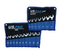 AB Tools Metric mm And Imperial Af Stubby Combination Spanners