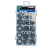 AB Tools Metric mm Assorted Nitrile Rubber O-Rings Seals Plumbing Tap Washers 225Pc
