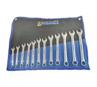 AB Tools Metric mm Combination Combo Spanner Wrench Set 12Pcs 8mm - 19mm Bergen