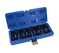 AB Tools Metric mm Impact Impacted Allen Hex Key Sockets Extra Long 5mm - 19mm 10Pc