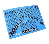 AB Tools Metric mm Imperial Af Combination Spanners Wrench Standard & Stubby 32Pc