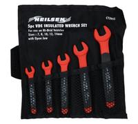 AB Tools Metric mm Insulated Vde Spanner Set 5Pc 7mm - 14mm Gs Approved To 1000 V