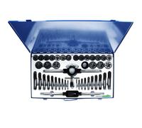 AB Tools Metric mm Large M6 - M24 Tap And Die Set Thread Rethreading Set Tools 45Pc