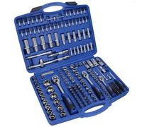 AB Tools Metric mm Superlock Socket And Accessory Set Mixed Drive 1/4 3/8 1/2 171Pc