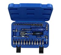 AB Tools Metric Superlock Socket And Accessory Set 1/4" Drive 4 - 13mm 33Pc U S Pro