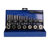 AB Tools Metric Tap & Die Set M3-M12 1St 2Nd & Plug Finishing 32Pc Us Pro At607