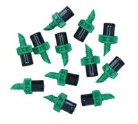 AB Tools Micro Jet Sprinkler 360 Degree Coverage Watering Sprayer 4 + 13mm Pipe 12Pc