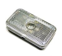 AB Tools Mini Front Marker Light For Trailer, Caravan White Clear Lamp Tr146