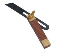 AB Tools Mini Hardwood Sliding Bevel With Brass Inlay Carpentry Model Making Wood