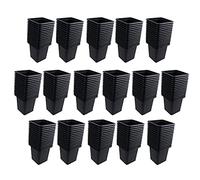 AB Tools Mini Plastic Plant Flower Seeds Pots Pot 7cm Square Garden Trays 240pcs