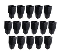 AB Tools Mini Plastic Plant Flower Seeds Pots Pot 7Cm Square Garden Trays 240Pcs