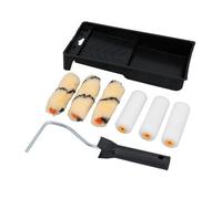 AB Tools Mini Roller Tray Kit For Gloss And Emulsion Paints 6 Sleeves Painting Decorating