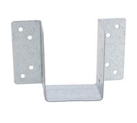 AB Tools Mini Timber Wood Joist Hanger 50mm Decking Loft Galvanised Beam Holder