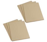 AB Tools Mixed Grit Sandpaper Sanding Sheets For Metal Wood Plastic 60 - 240 Grit 60Pc