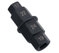 AB Tools Motorcycle Bike Front Wheel Spindle Tool Adaptor Hex 3/8In Drive 17 19 22 24mm