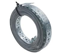 AB Tools Multi-Fix Strapping Banding 25mm X 10M Coil Galvanised Building Diy