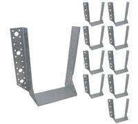 AB Tools Multi Truss Hanger Joist Support Fixings 150mm (W) X 237mm (L) Galvanised 10Pc
