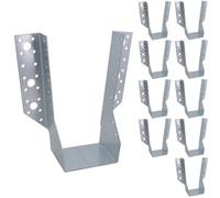 AB Tools Multi Truss Hanger Joist Support Fixings 91mm (W) X 204mm (L) Galvanised 10Pc