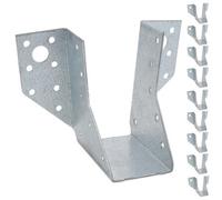 AB Tools Multi Truss Joist Hanger Support Fixings 47mm (W) X 97mm (L) Galvanised 10Pc