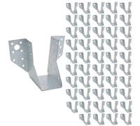 AB Tools Multi Truss Joist Hanger Support Fixings 47mm (W) X 97mm (L) Galvanised 50Pc