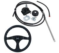 AB Tools Multiflex Boat Outboard Steering Wheel Kit 16ft up to 55hp Marine Steering Helm