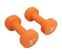 AB Tools Neoprene Dumbbells Weights 3Kg Gym Exercise Fitness Muscle Home Workout