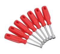 AB Tools Nut Driver Spinner Screwdriver Tool Set Imperial / Af / Sae Sizes 3/16" To 1/2" 7Pc