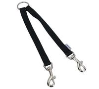 AB Tools Nylon Coupler Double Lead Walk 2 Dogs Leash Adapter Twin Walking Connector