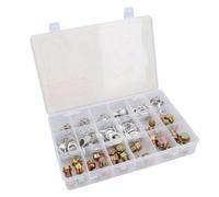 AB Tools Oil Drain Plug Screws And Aluminium O-Ring Assortment Set M10 - M20 534 Pc