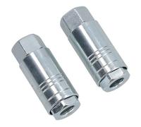 AB Tools One Touch Quick Release Female Air Coupler Fitting Connector 1/4 Bsp Thread 2Pc