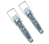 AB Tools Over Centre Catch Toggle Clamp Large 21cm Lockable 700kg Capacity 2 PACK