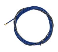 AB Tools P.c. Liner Wire 0.6 - 0.9mm X 4M Welding Blue Steel Plastic Coated Mig Torch