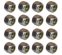 AB Tools Pack of 16 3/8" UNF Wheel Nuts Nut For Trailer Suspension Hubs