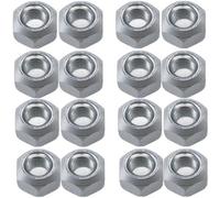 AB Tools Pack Of 16 M10 Conical Trailer Wheel Nuts For Suspension Hub M10X1.25 Thread