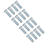 AB Tools Pack of 16 M12 x 1.5 Wheel Studs For 100mm PCD 4 Stud Suspension Trailer Hubs
